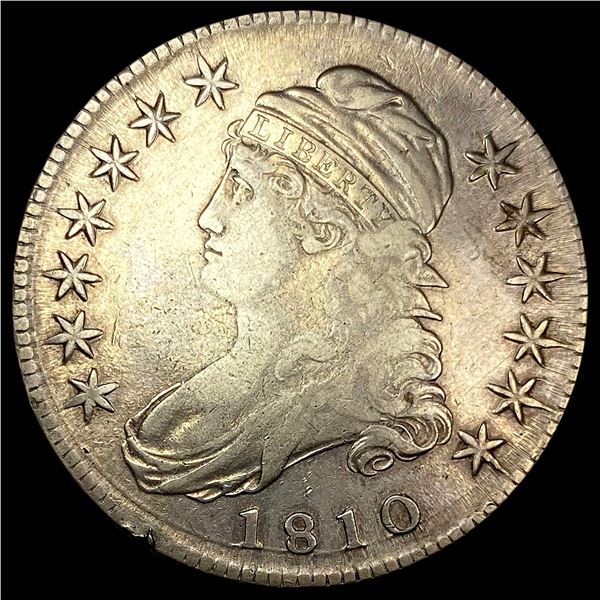 1810 Capped Bust Half Dollar LIGHTLY CIRCULATED