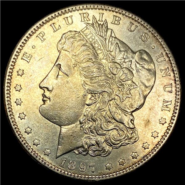 1897-S Silver Morgan Dollar CLOSELY UNCIRCULATED