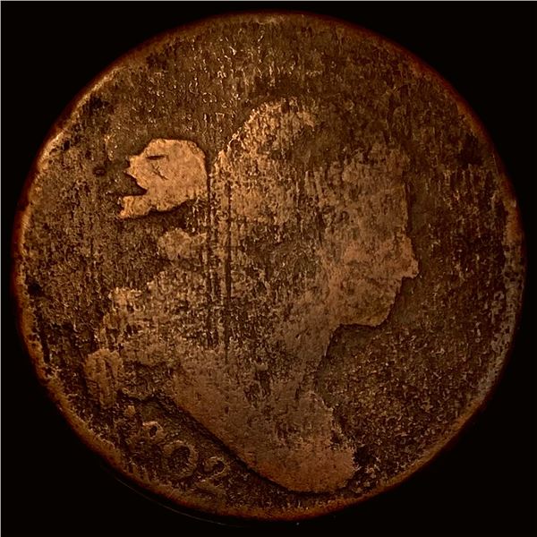 1802 Draped Bust Large Cent NICELY CIRCULATED