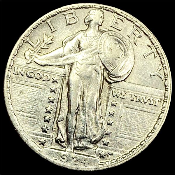 1924 Standing Liberty Quarter NEARLY UNCIRCULATED