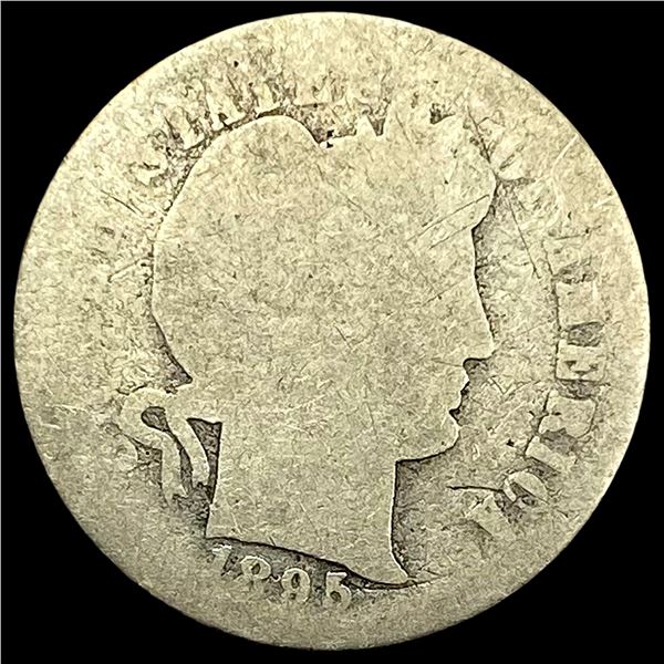1895 Barber Dime NICELY CIRCULATED