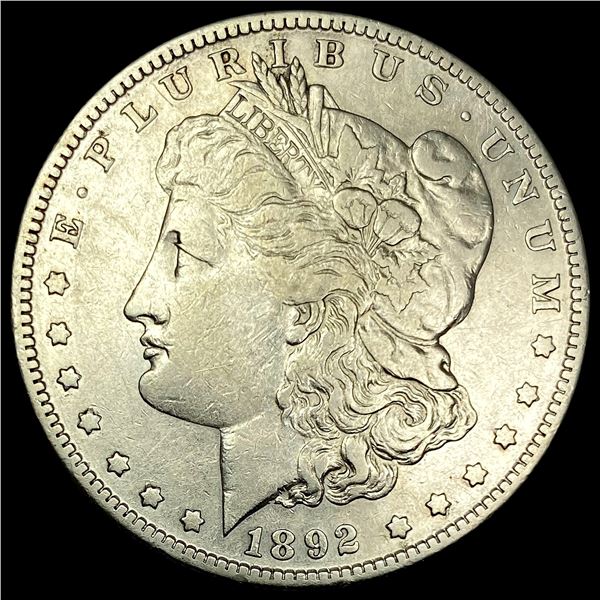 1892-S Silver Morgan Dollar NEARLY UNCIRCULATED