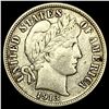 Image 1 : 1913 Silver Barber Dime NEARLY UNCIRCULATED