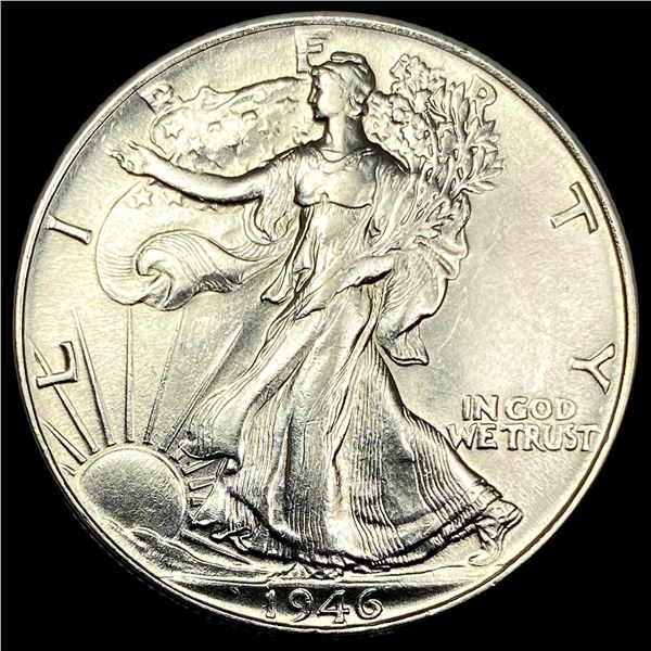 1946 Walking Liberty Half Dollar CLOSELY UNCIRCULATED