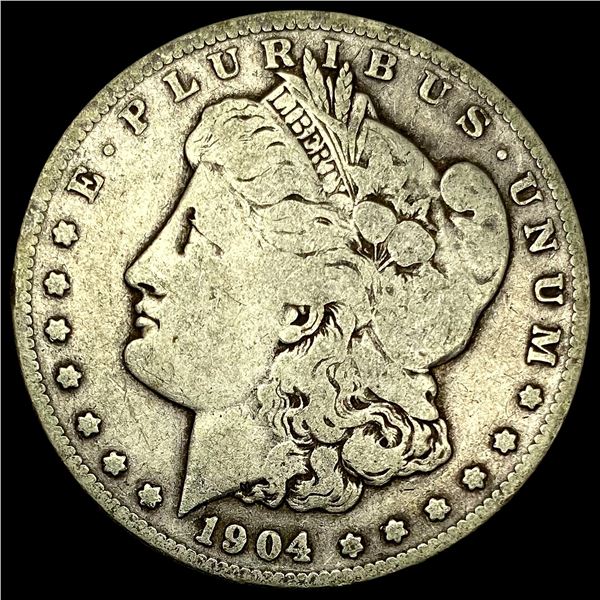 1904-S Silver Morgan Dollar NICELY CIRCULATED