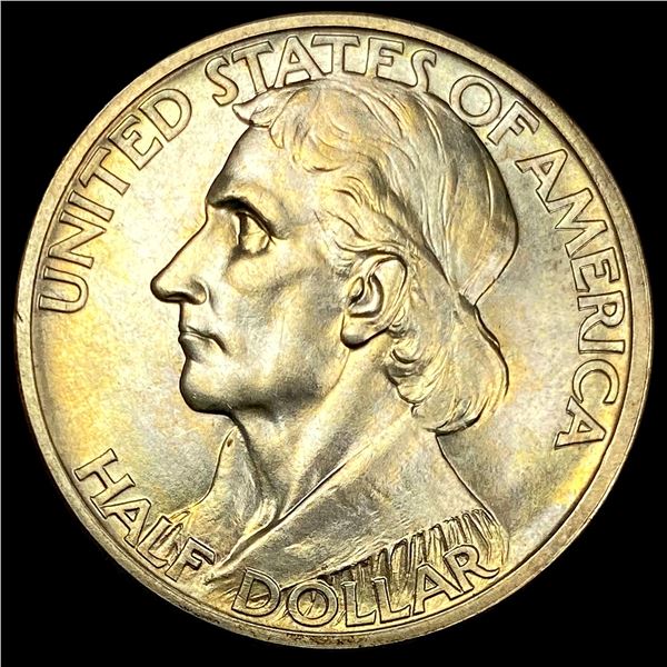 1937-D Silver Boone Half Dollar UNCIRCULATED