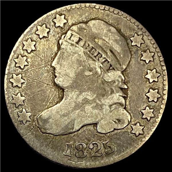 1825 Capped Bust Dime NICELY CIRCULATED