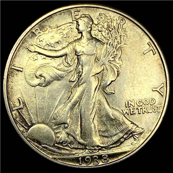 1938-D Walking Liberty Half Dollar CLOSELY UNCIRCULATED