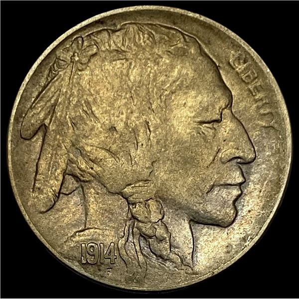 1914-D Buffalo Nickel CLOSELY UNCIRCULATED