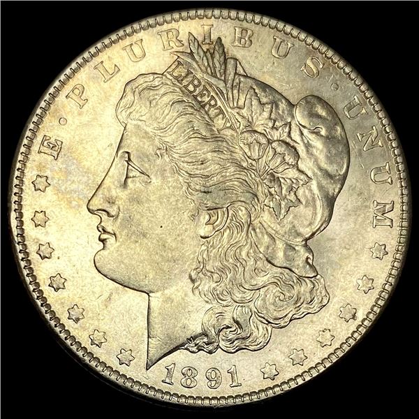 1891-S Silver Morgan Dollar UNCIRCULATED