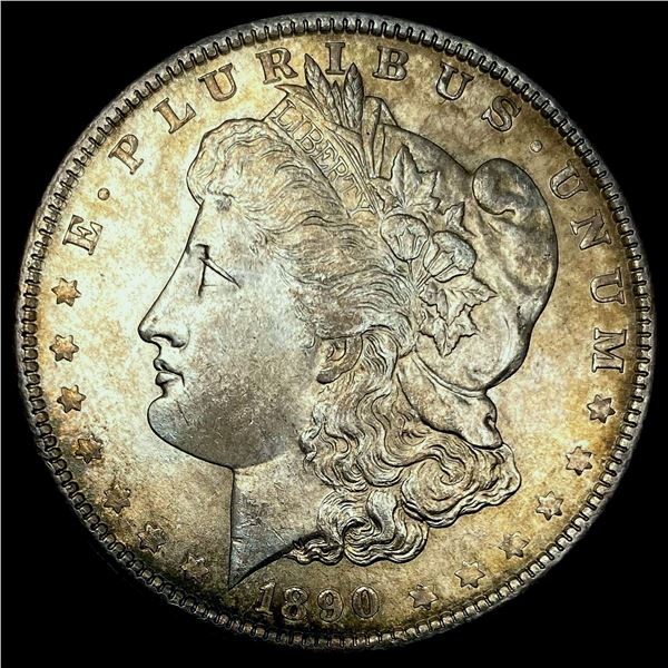 1890 Silver Morgan Dollar CHOICE BU
