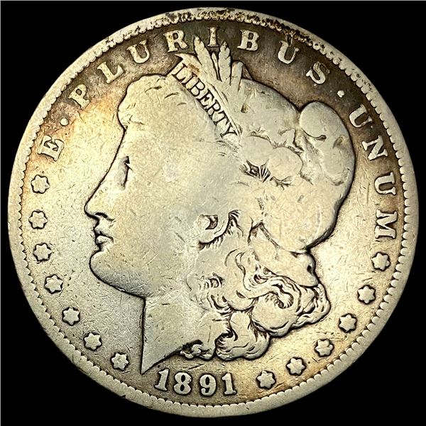 1891-CC Silver Morgan Dollar NICELY CIRCULATED
