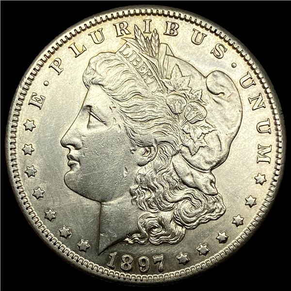 1897-S Silver Morgan Dollar CLOSELY UNCIRCULATED