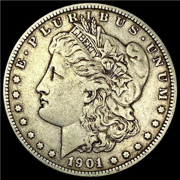 1901-S Silver Morgan Dollar LIGHTLY CIRCULATED