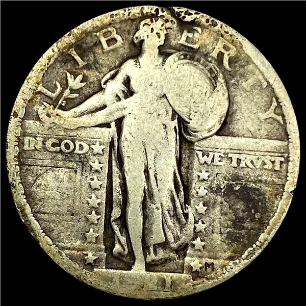 1921 Standing Liberty Quarter NICELY CIRCULATED