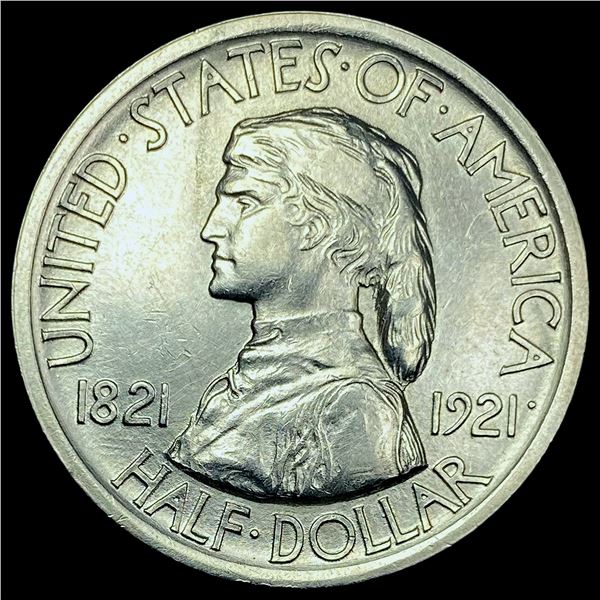 1921 Missouri Silver Half Dollar GEM BU