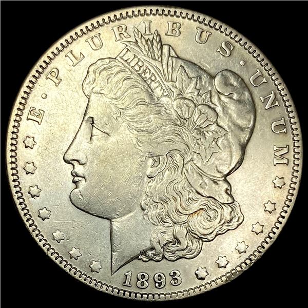1893 Silver Morgan Dollar CLOSELY UNCIRCULATED