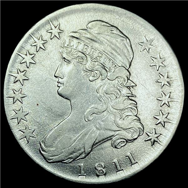 1811 Capped Bust Half Dollar CHOICE BU