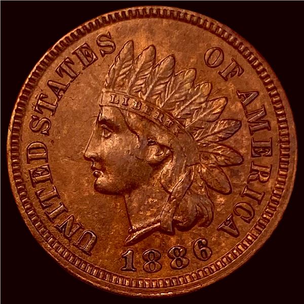 1886 Indian Head Cent CLOSELY UNCIRCULATED