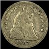 Image 1 : 1857 Seated Liberty Half Dime NICELY CIRCULATED