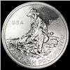 1985 1oz Silver Engelhard American Prospector UNCIRCULATED