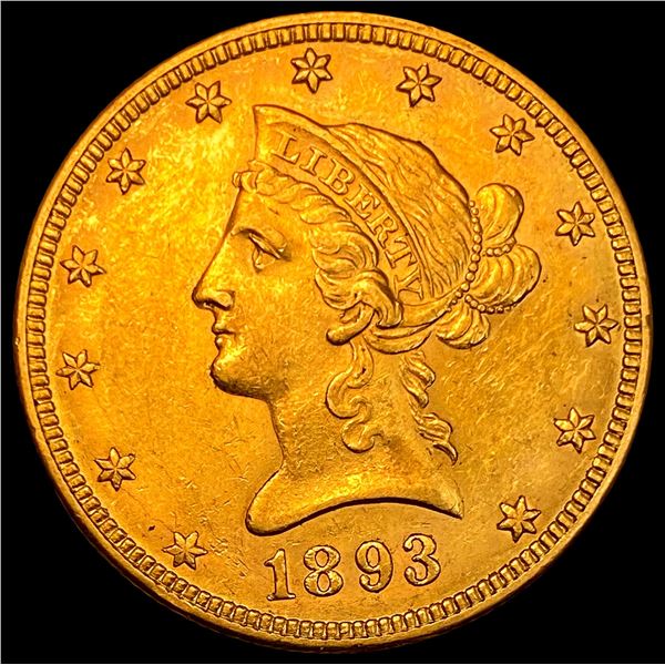 1893 $10 Liberty Head Eagle UNCIRCULATED