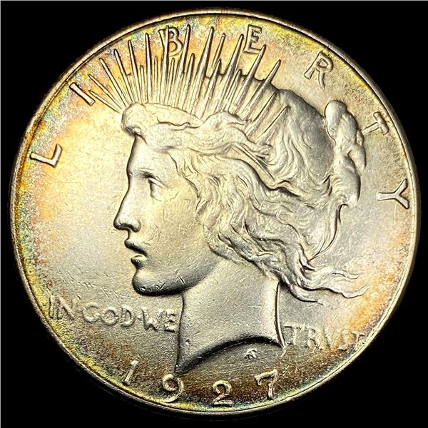 1927-S Silver Peace Dollar CLOSELY UNCIRCULATED