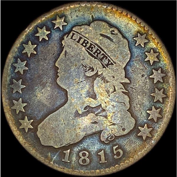 1815 Capped Bust Quarter NICELY CIRCULATED