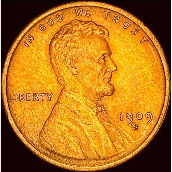 1909-S Lincoln Wheat Cent UNCIRCULATED