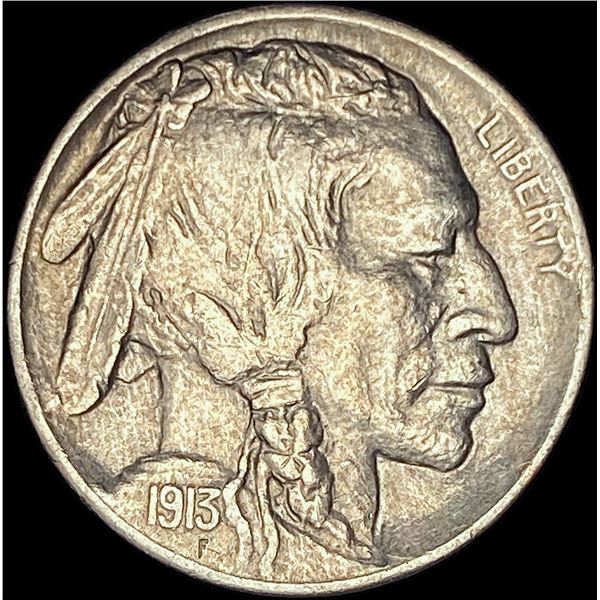 1913-D Buffalo Nickel Type 2 CLOSELY UNCIRCULATED
