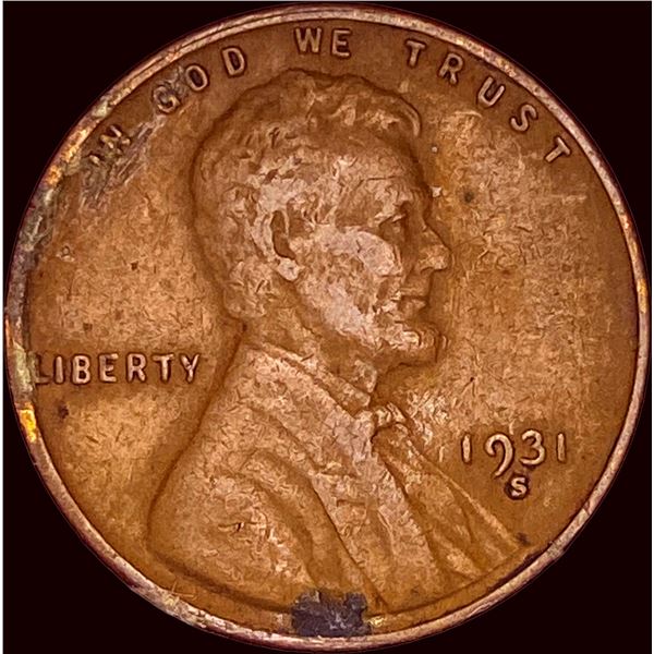 1931-S Lincoln Wheat Cent HIGH GRADE