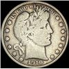 Image 1 : 1910-S Silver Barber Half Dollar NICELY CIRCULATED