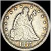 1875-S Silver Twenty Cents NEARLY UNCIRCULATED