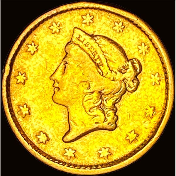 1851 Gold $1 Liberty Type 1 HIGH GRADE