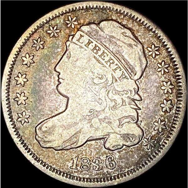 1836 Capped Bust Dime LIGHTLY CIRCULATED