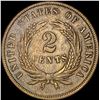Image 2 : 1864 Bronze Two-Cent Piece NEARLY UNCIRCULATED