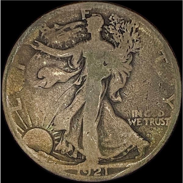 1921-S Walking Liberty Half Dollar NICELY CIRCULATED