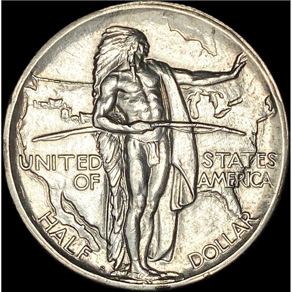1926-S Silver Oregon Trail Half Dollar UNCIRCULATED