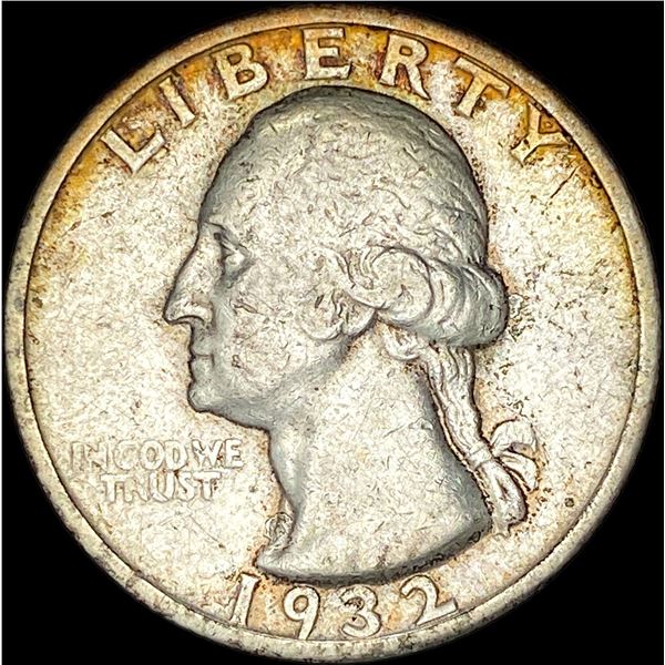 1932-S Silver Washington Quarter NEARLY UNCIRCULATED