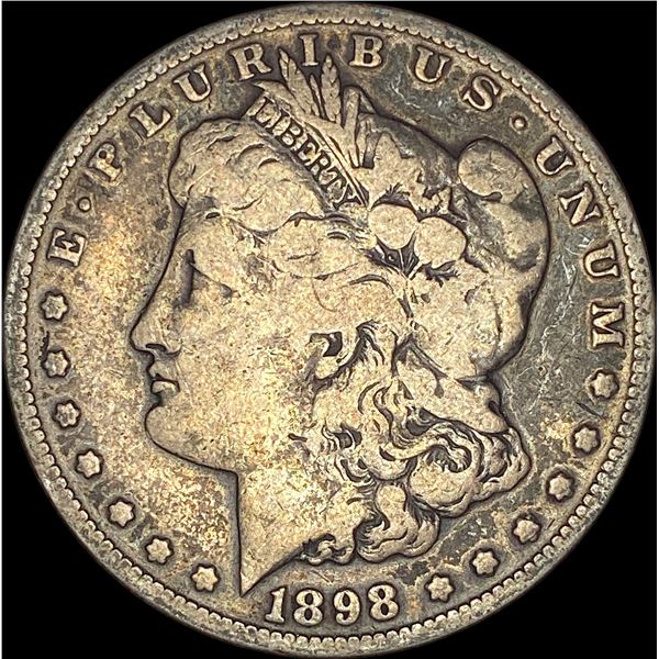 1898-S Silver Morgan Dollar NICELY CIRCULATED