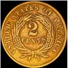 Image 2 : 1868 Bronze Two-Cent Piece HIGH GRADE