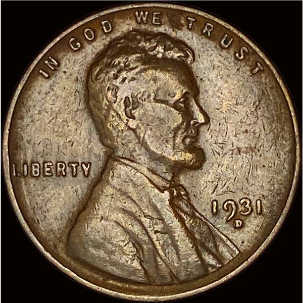 1931-D Lincoln Wheat Cent NEARLY UNCIRCULATED