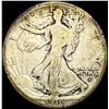 Image 1 : 1916-S Walking Liberty Half Dollar NICELY CIRCULATED