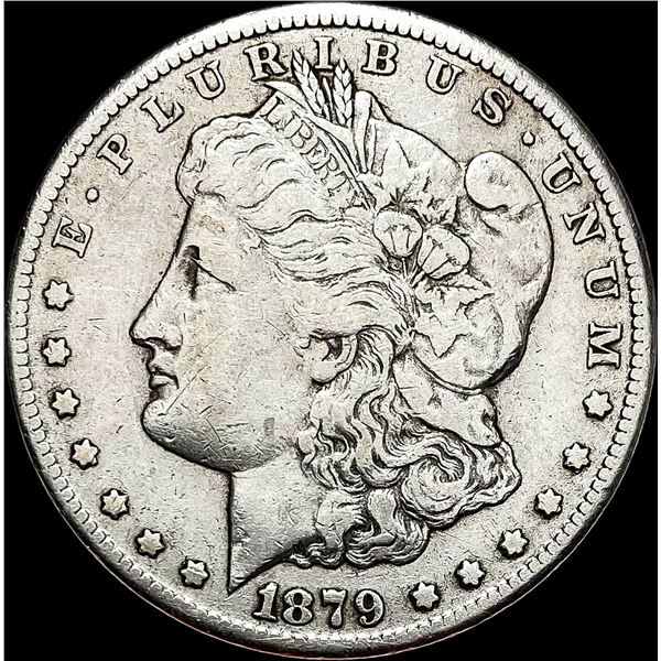 1879-CC Silver Morgan Dollar AU