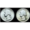 Image 1 : [2]1932 Silver Washington Quarter CHOICE AU