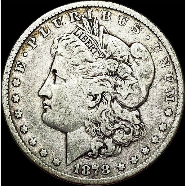1878-CC Silver Morgan Dollar ABOUT UNCIRCULATED