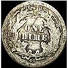 Image 2 : 1876-CC Seated Liberty Dime NICELY CIRCULATED
