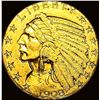 Image 1 : 1908-D Indian Head Half Eagle $5 Gold UNC