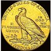 Image 2 : 1908-D Indian Head Half Eagle $5 Gold UNC