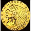 Image 1 : 1926 Indian Head Gold $2.50 Quarter Eagle UNCIRCULATED